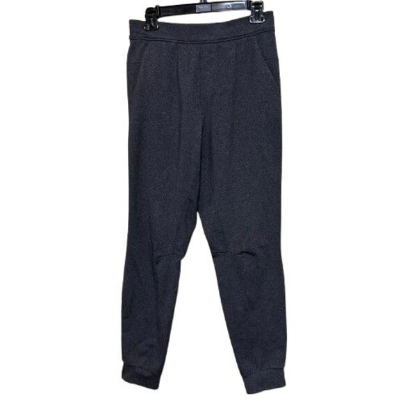 Lululemon Intent Jogger Pants Men Small Heathered Black Gray Stretch Luon Active - Picture 1 of 9